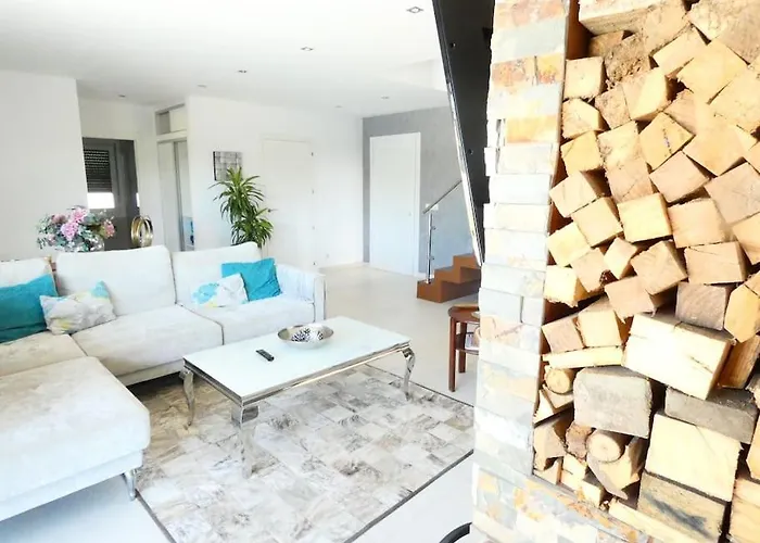 De Diseno Moderno En Hébergement de vacances Sanxenxo