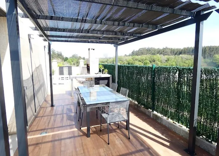 Hébergement de vacances De Diseno Moderno En Sanxenxo